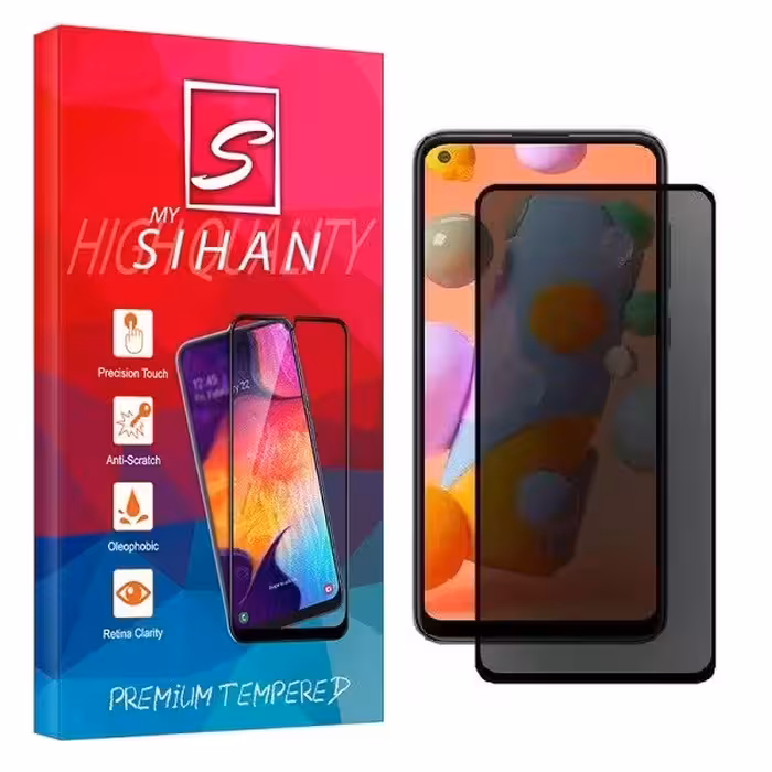 محافظ صفحه نمایش حریم شخصی مای سیحان مدل PRV مناسب برای گوشی موبایل سامسونگ Galaxy A31 | کالا برتری