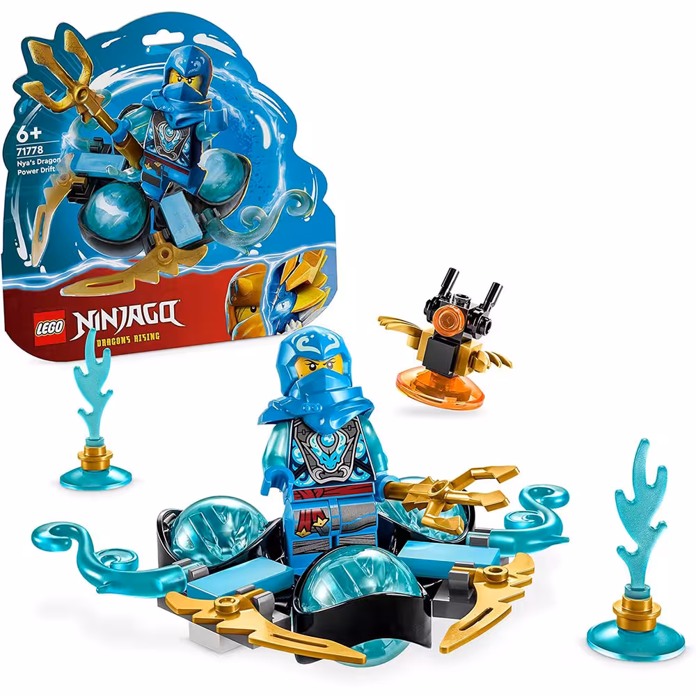 لگو Ninjago مدل Nya’s Dragon Power Spinjitzu Drift 71778