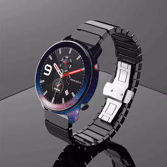 برچسب ماهوت طرح Universe by NASA 4 مناسب برای ساعت هوشمند شیایومی Amazfit GTR 47mm