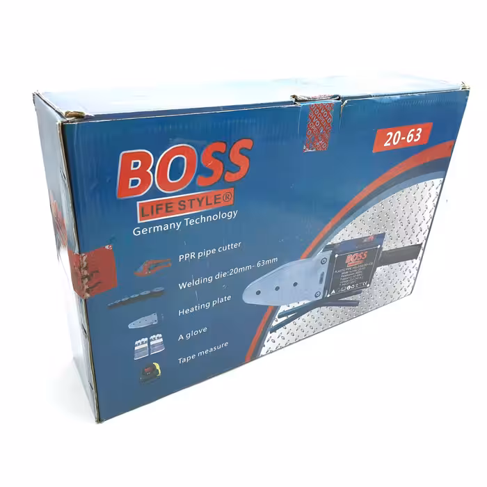 دستگاه اتو لوله پلیمری باس مدل 3000W مجموعه 15 عددی