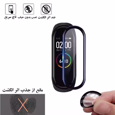 محافظ صفحه نمایش نانو شهر گلس مدل  PMSR مناسب برای مچ بند هوشمند شیائومی Mi Band 7