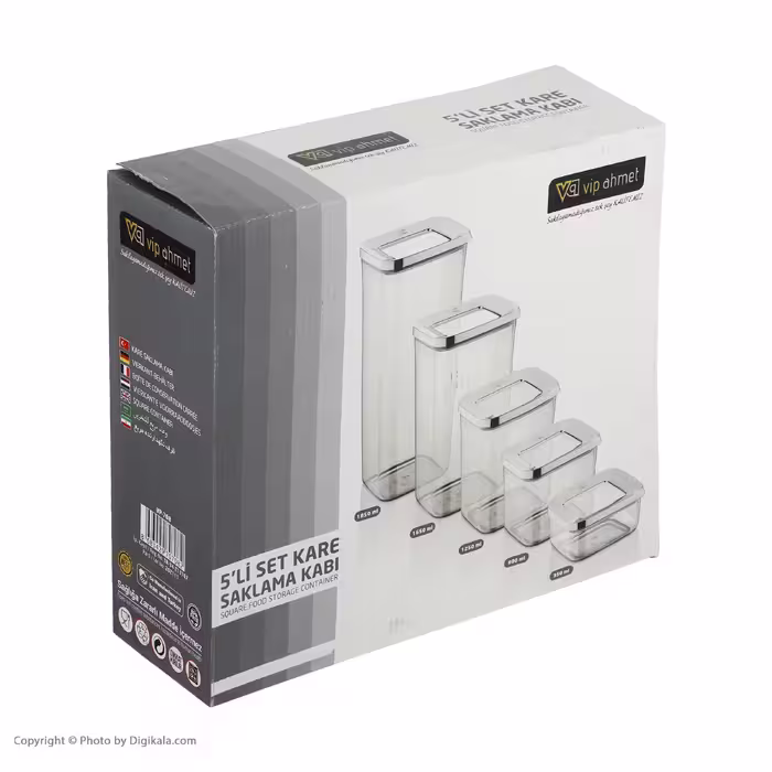 بانکه وی آی پی احمت مدل VP-708 مجموعه 5 عددی