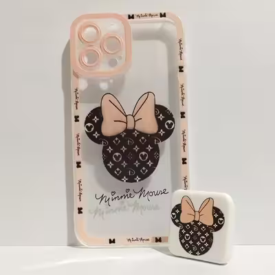 کاور کد 8101 مناسب برای گوشی موبایل اپل iPhone 12 Pro Max به همراه پایه نگهدارنده