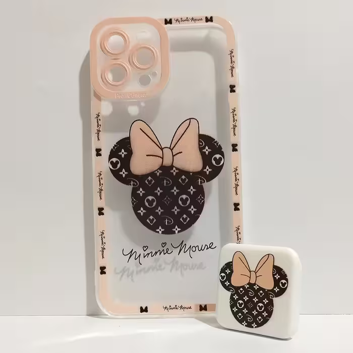 کاور کد 8101 مناسب برای گوشی موبایل اپل iPhone 12 Pro Max به همراه پایه نگهدارنده