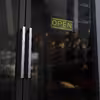 چراغ دیواری نئون دیزاین طرح Open_YL