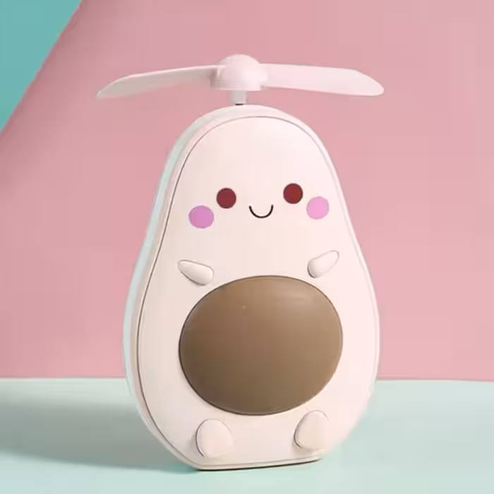 پنکه شارژی مینی فن مدل آووکادو