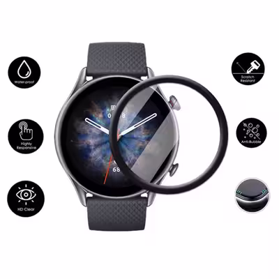 محافظ صفحه نمایش لاین مدل RT007 مناسب برای ساعت هوشمند شیائومی Amazfit GTR 3 Pro