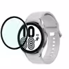 محافظ صفحه نمایش بوف مدل FullGlue-Flexible مناسب برای ساعت هوشمند سامسونگ Galaxy Watch 4/5 /Active 2/1 40mm