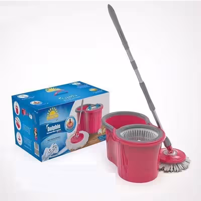 ست سطل و زمین شوی چرخشی مهسان مدل M-20216