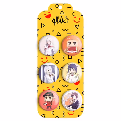 پیکسل خندالو مدل انیمه اوماروچان Umaru Chan کد 1043B مجموعه 6 عددی