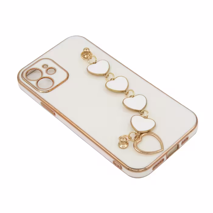 کاور مدل زنجیری طرح قلب مناسب برای گوشی موبایل اپل IPHONE11