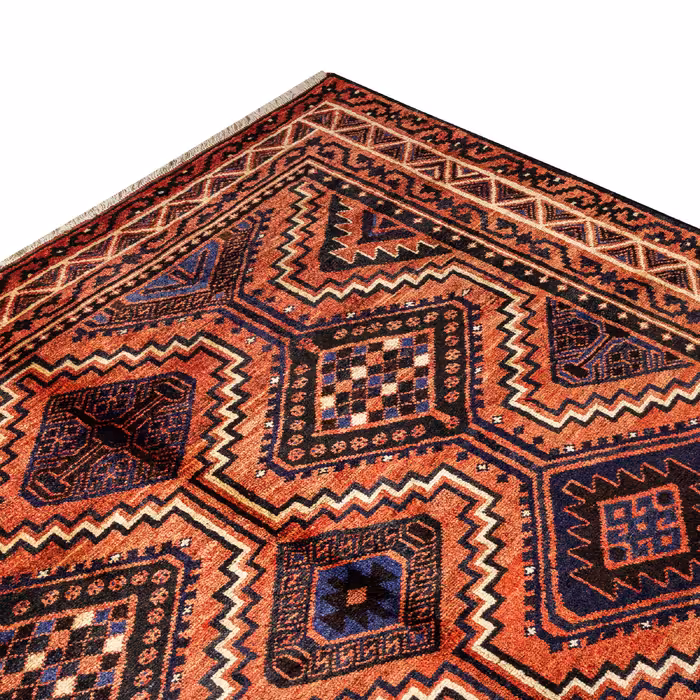 فرش دستبافت شش و نیم متری مدل لری اولاد کد 48.2583