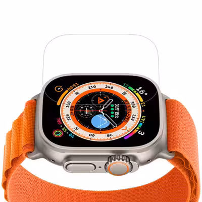 محافظ صفحه نمایش گرین لاین مدل Ultra HD مناسب برای اپل واچ 49 میلی متری سری Ultra