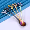 قاشق چای خوری مدل برگ کد 00670 مجموعه 6 عددی