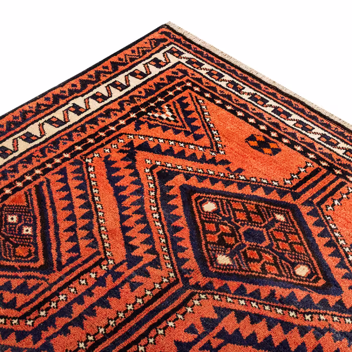 فرش دستبافت چهار متری مدل لری اولاد کد 48.2592