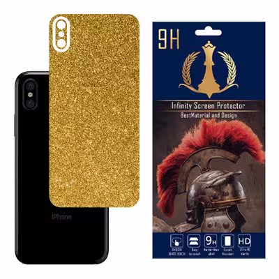 برچسب پوششی اینفینیتی مدل PR MAX مناسب برای گوشی موبایل اپل iPhone XS MAX به همراه محافظ صفحه نمایش