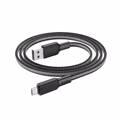 کابل تبدیل USB به MICROUSB  هوکو مدل X69 ANTI-WINDING طول 1 متر