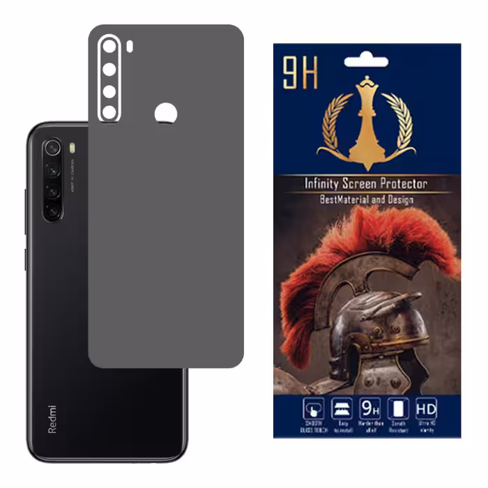 برچسب پوششی اینفینیتی مدل PRO MAX مناسب برای گوشی موبایل شیائومی REDMI NOTE 8 / REDMI NOTE 8T / REDMI NOTE 8 2021 به همراه محافظ صفحه نمایش و محافظ لنز دوربین