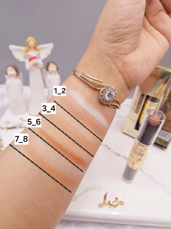 کانتور و کانسیلر استیکی دو طرفه با ماندگاری بالا برند ANGELROSE کد C714B بدون کارتن