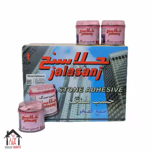 چسب سنگ جلاسنج ربعی 225 گرم کارتن 36 عددی