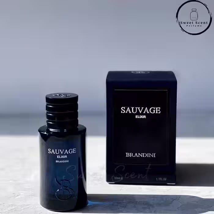 عطر ادکلن مینی دیور ساواج (ساوج) الکسیر برندینی | Dior Sauvage Elixir Brandini حجم 33 میل