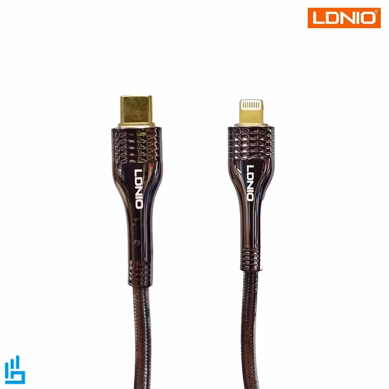 کابل تبدیل  (شارژ) الدینیو LDNIO تایپ سی TYPE C به لایتنینگ LIGHTNING LC652