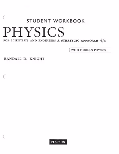 خرید و دانلود نسخه کامل کتاب Student Workbook for Physics for Scientists and Engineers: A Strategic Approach with Modern Physics