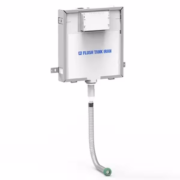 فلاش تانک ایران توکار مدل کلاسیک دوزمانه با نیم فریم گالوانیزه (اینفینیتی)