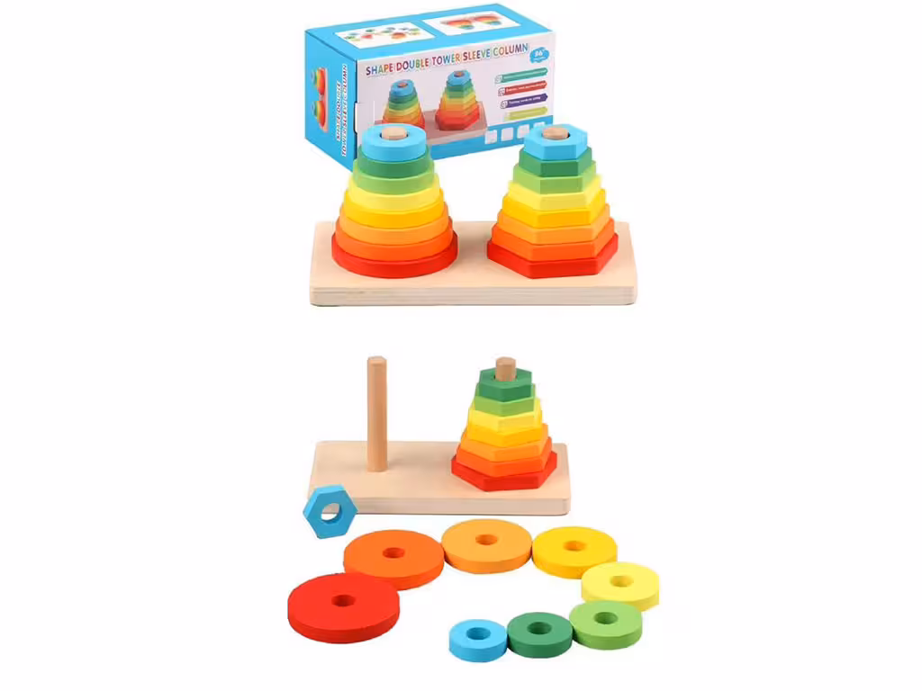 مونته سوری اشکال و برج هوش دومیله رنگارنگ