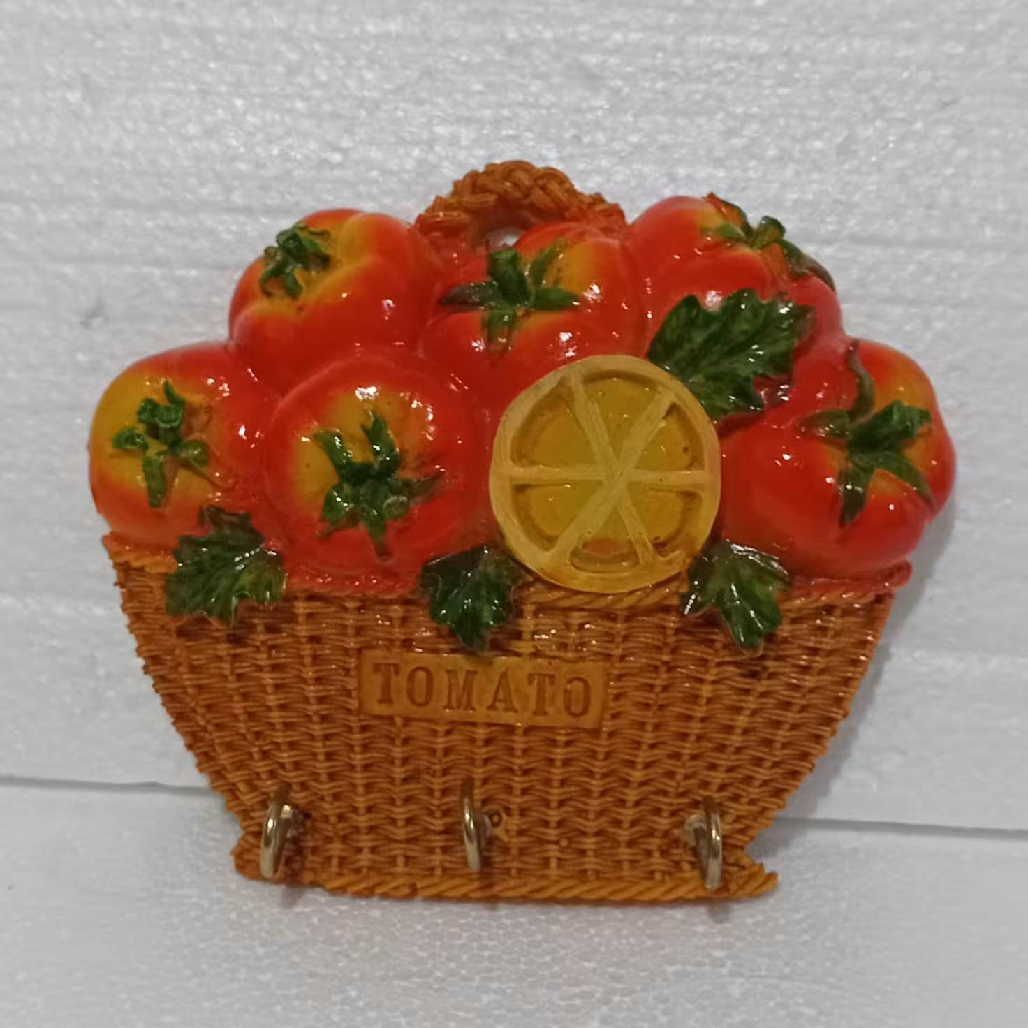 دیوار کوب و جا کلیدی طرح گوجه فرنگی 