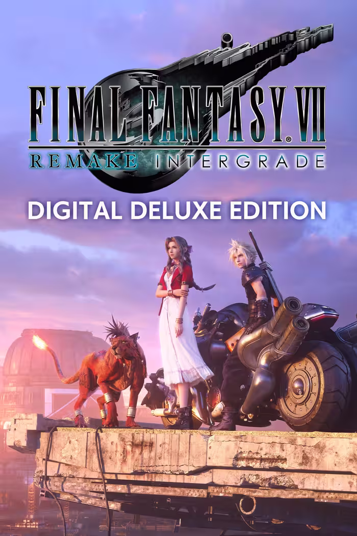 اکانت قانونی بازی Final Fantasy vii remake intergrade Digital Deluxe Edition فاینال فانتزی ریمیک دیلاکس 7 پلی استیشن 5