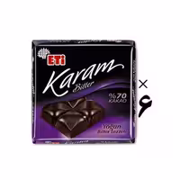 شکلات تلخ 70 درصد 6 عددی اتی Eti