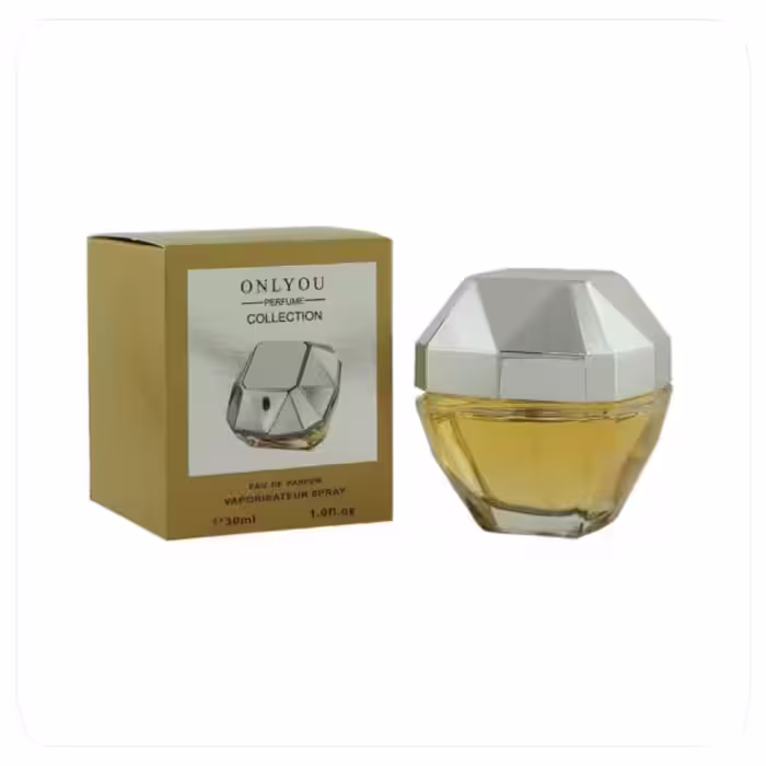 عطر ادکلن جیبی مینیاتوری لیدی میلیون در نقره ای paco rabanne / Lady MILLION آنلی یو 30 میل کد 10-930
