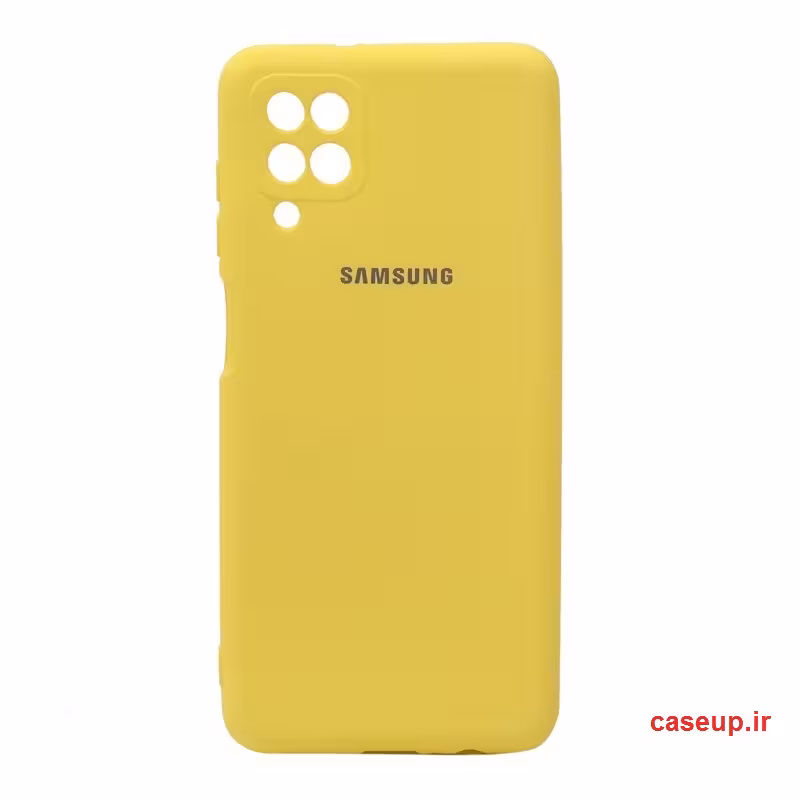قاب سیلیکونی محافظ لنزدار سامسونگ A12Samsung A12 protective silicone frame with lens