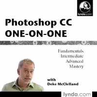 مجموعه کامل و بی نظیر تمام آموزش های Photoshop CC One-on-One از موسسه لیندا