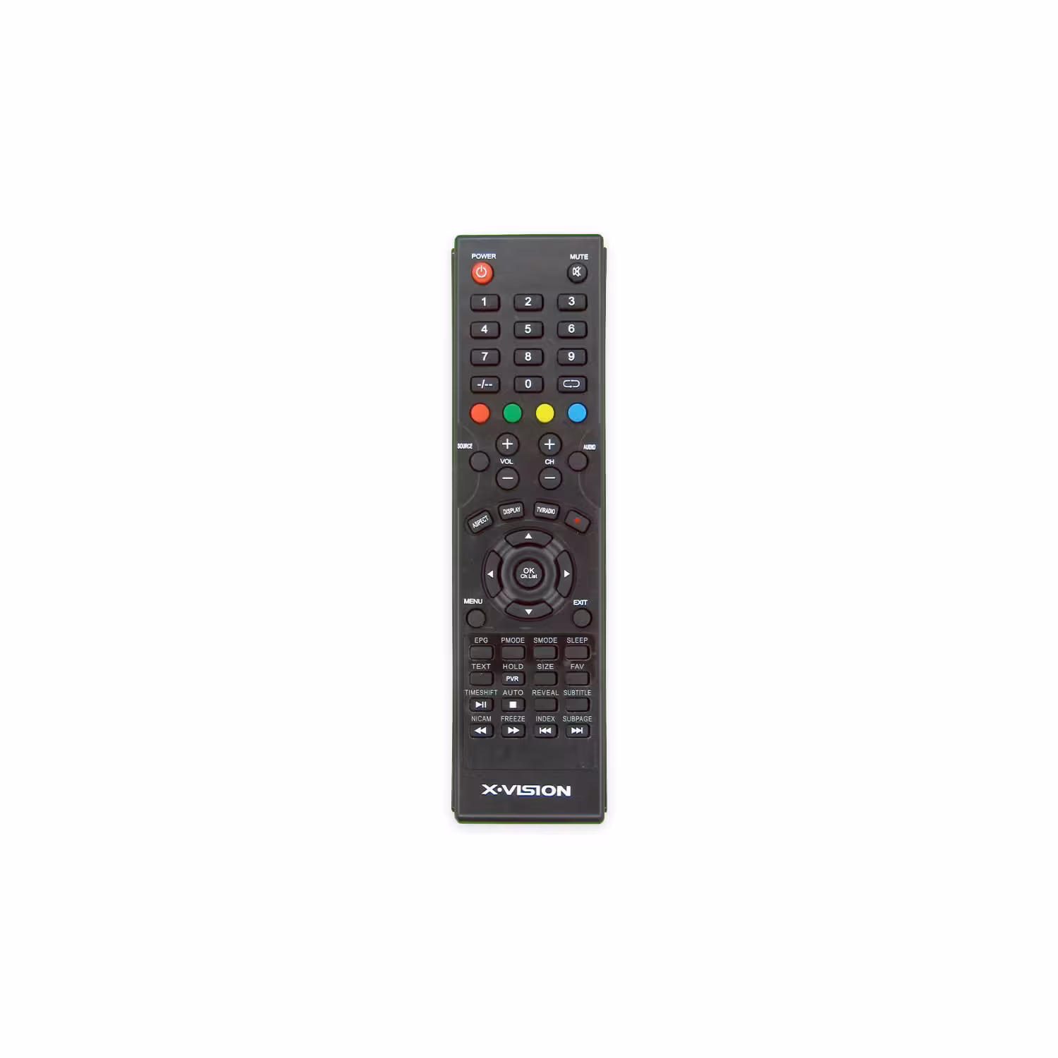 کنترل تلویزیون ال ای دی LED ایکس ویژن xvision مدل xk4870