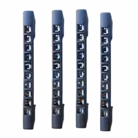 دستگیره کابینت کمد مدل نگین دار  بسته 4 عددی فاصله دو پیچ 95 میلی متر