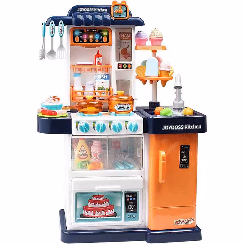 ست آشپزخانه اسباب بازی همراه با سینک مجموعه 45 قطعه کد WD-R35