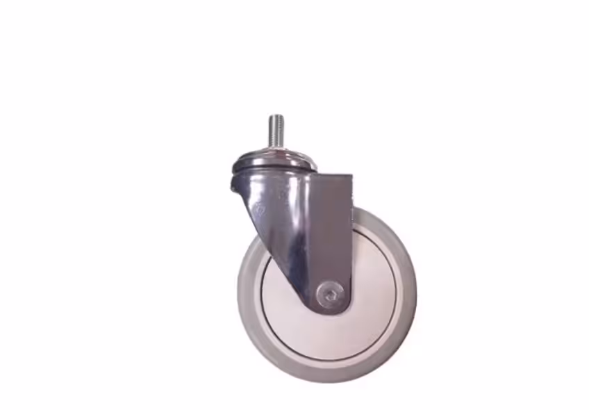 چرخ بیمارستانی S229 پیچی گردان قطر 125 میلی متر