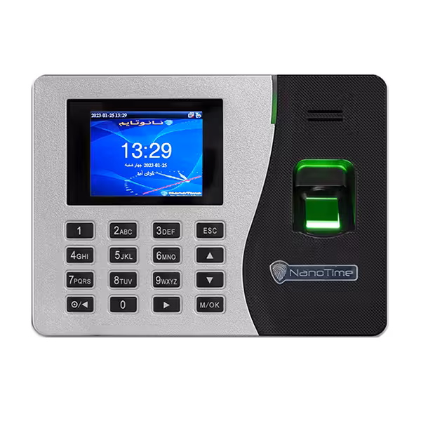 دستگاه حضور و غیاب اثر انگشتی و کارتی نانوتایم مدل K40 ECO