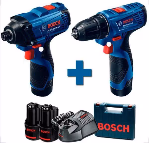 ست دریل شارژی – بکس شارژی بوش مدل GDR 120-LI/GSR 120-LI