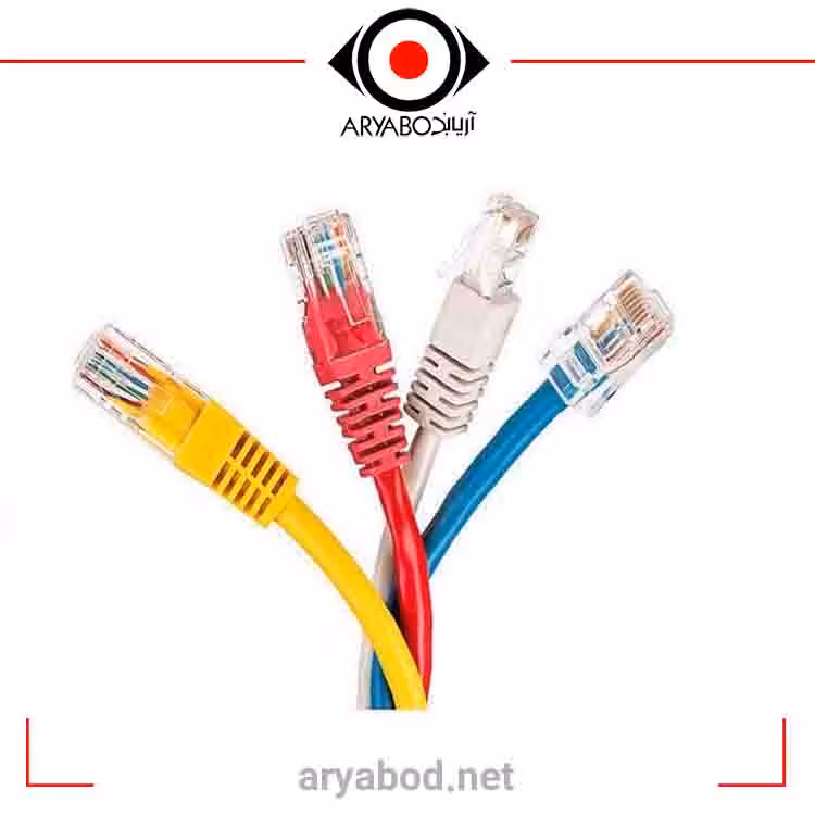 کابل شبکه 20متری آماده
