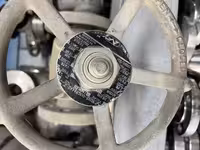 شیر کشویی 2 اینچ کاپر نیکل ریس فیس  کلاس 300 از جنس DISC F6/HF STEM F6 SEAT F6/HF BODY A105N