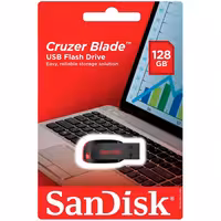 فلش 128 گیگ سن دیسک SanDisk Cruzer Blade