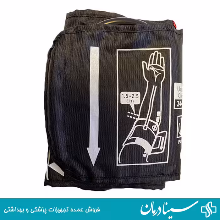 مشخصات و قیمت خرید کاف فشارسنج بازویی مشکی سایز 22-40 بزرگ