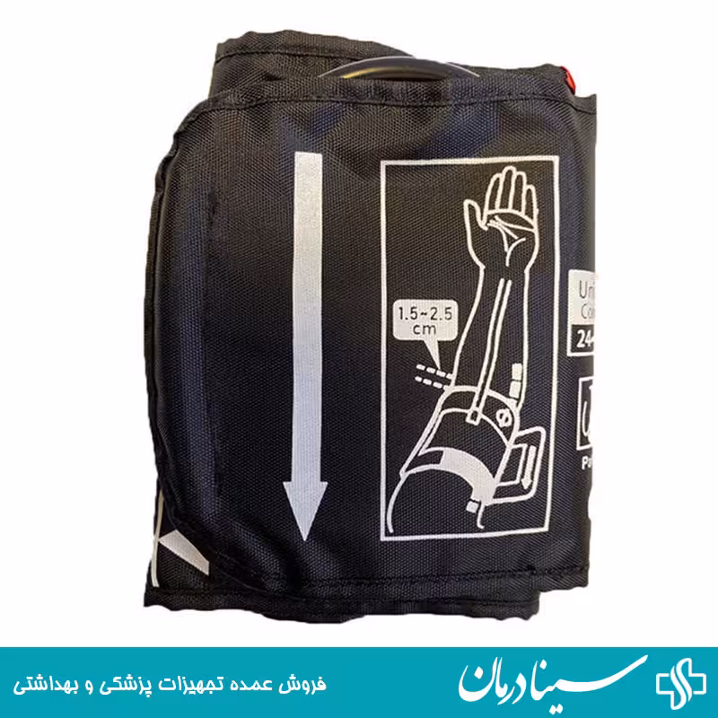مشخصات و قیمت خرید کاف فشارسنج بازویی مشکی سایز 22-40 بزرگ