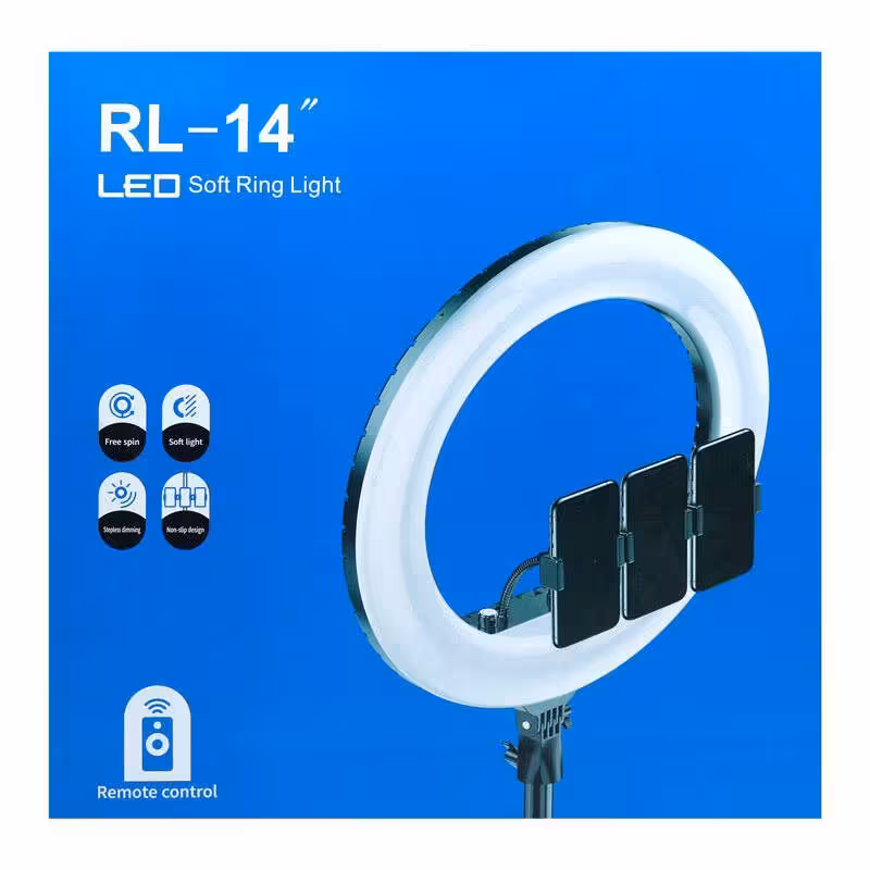 رینگ لایت 14 اینچ با پایه