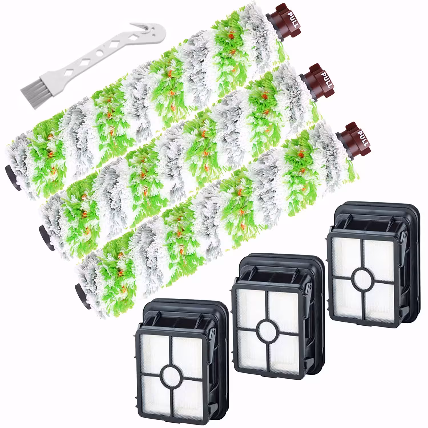پک براش رول و فیلتر مناسب دستگاه بیسل مدل Bissell CrossWave Pet Pro Series (ارسال 10 الی 15 روز کاری)