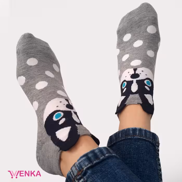 جوراب مچی طرح دوبرمن 2