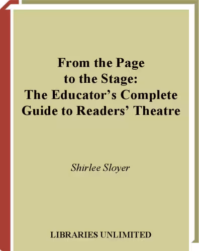 خرید و دانلود نسخه کامل کتاب From the Page to the Stage: The Educator&#039;s Complete Guide to Readers Theater